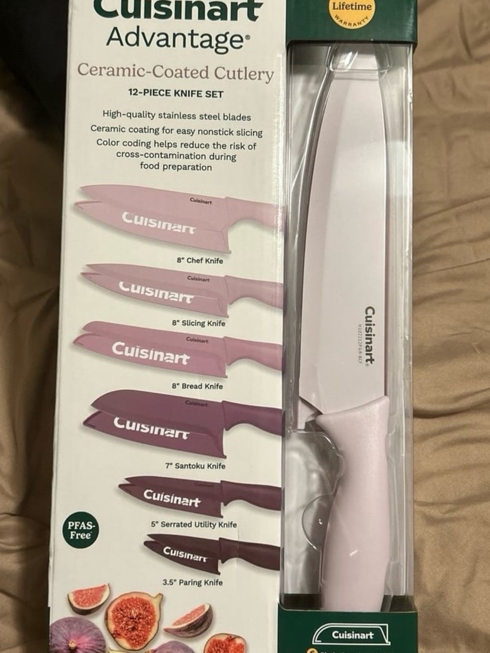 Cuisinart Advantage Ceramic 12-Piece Knife Set